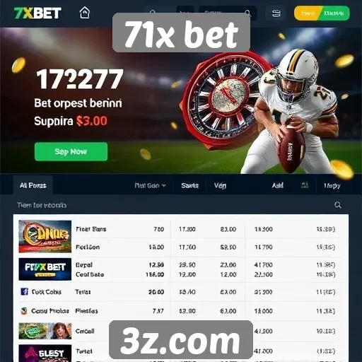 Ofertas e promoções disponíveis no 71x bet