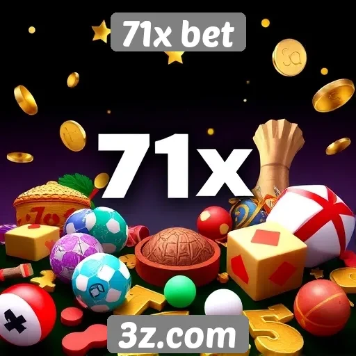 Variedade de jogos disponíveis na 71x bet